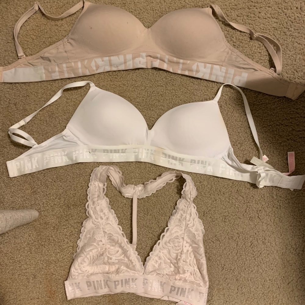 Pink T-Shirt Bras/Bralette